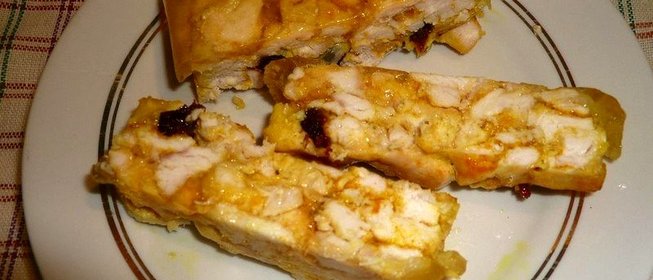 Куриная грудка в желе