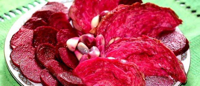 Квашенная красная капуста по рецепту Тинатин Мжаванадзе