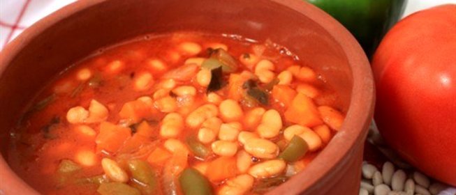 Рагу из овощей с фасолью