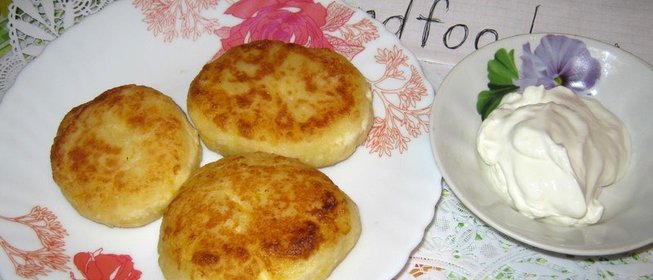 Бананово-тыквенные сырники