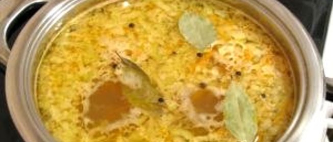 Куриный суп Звездочки