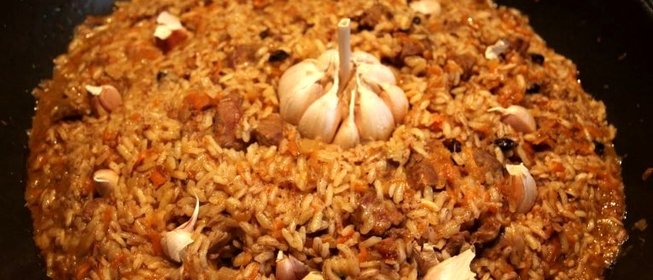 Плов в воке