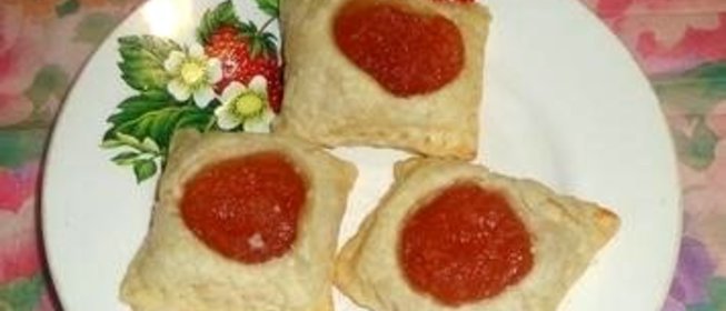 Слойки с повидлом