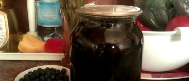 Компот из черники на зиму