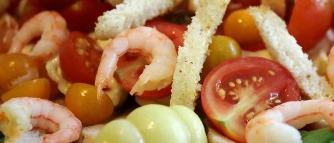 Салат Цезарь Морской