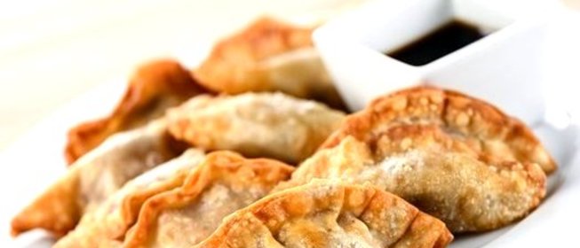 Пельмени с креветками