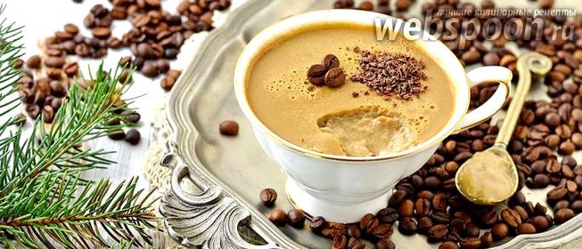 Десерт «Кофе по-баварски»