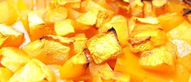 Тыква жареная