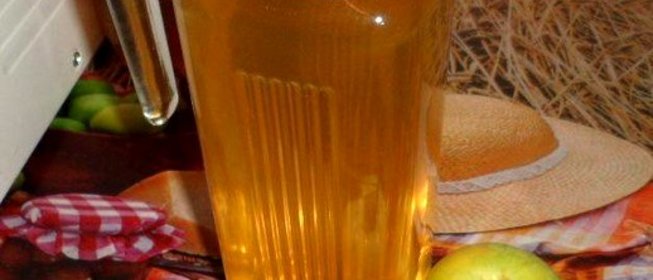 Ванильный компот из сухофруктов