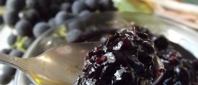 Варенье из винограда без воды