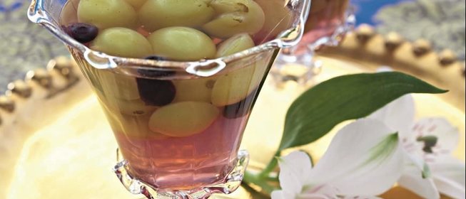 Виноградное желе с хересом