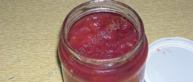 Варенье слива яблоки на зиму