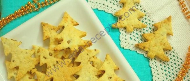 Печенье крекер соленый Елочки