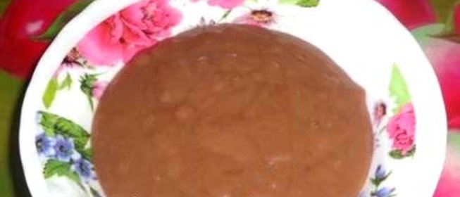 Нутелла c красным вином и шоколадом