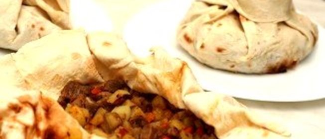 Мясо в лаваше