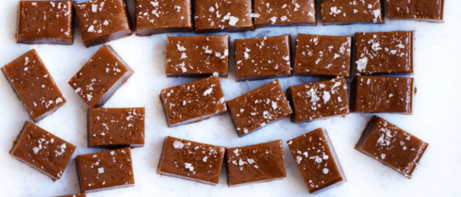 Карамель с бурбоном и морской солью