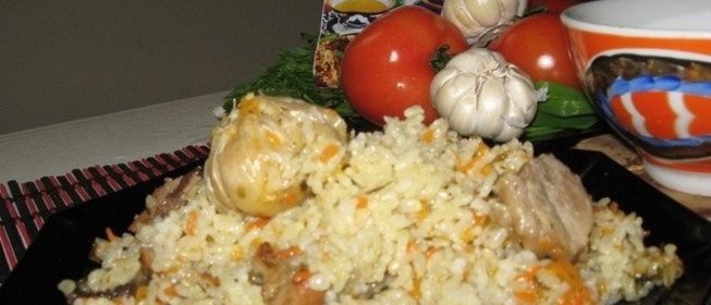 Плов со свининой