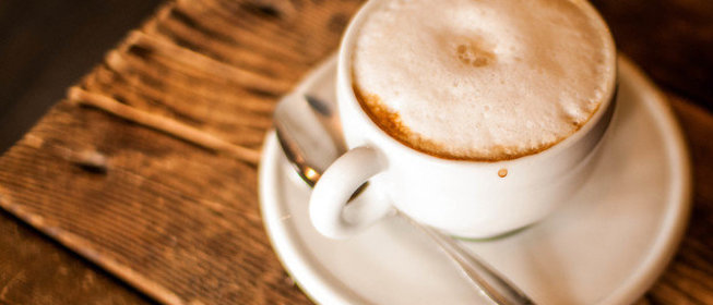 Латте с халвой