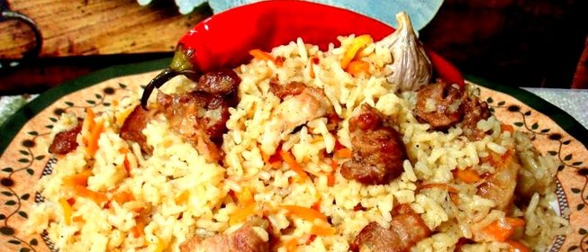 Плов со свининой