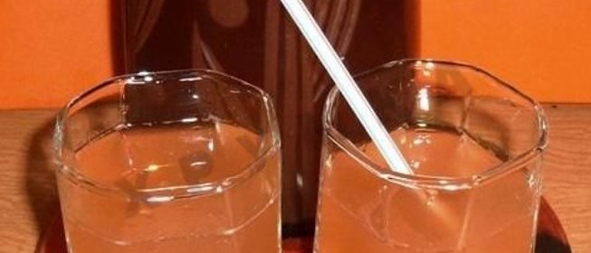 Компот из ревеня