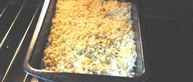 Вегетарианский плов с нутом