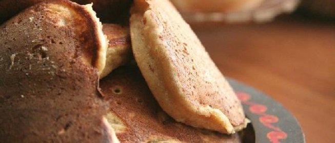 Гречнево-банановые оладьи