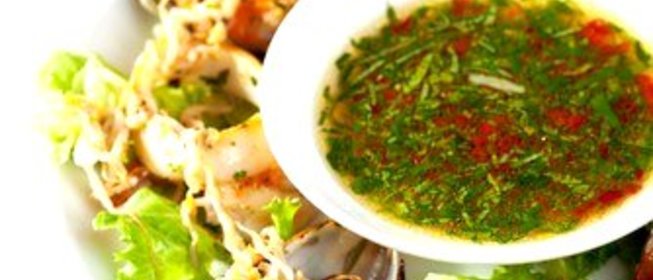Азиатский соус из кинзы