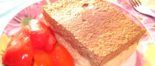 Картофельная запеканка с чесноком