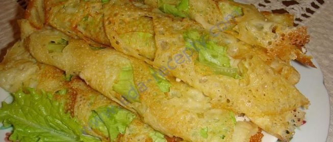 Блины Макраме