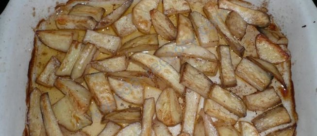 Картошка по-деревенски в духовке