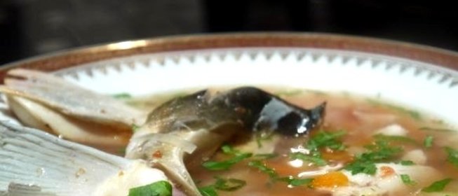 Рыбный суп из сазана