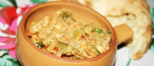 Закуска из стручковой фасоли по мотивам мцвале лобио