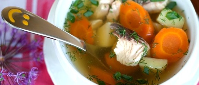 Уха из горбуши