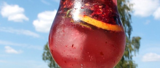 Мохито со смородиной и мятой