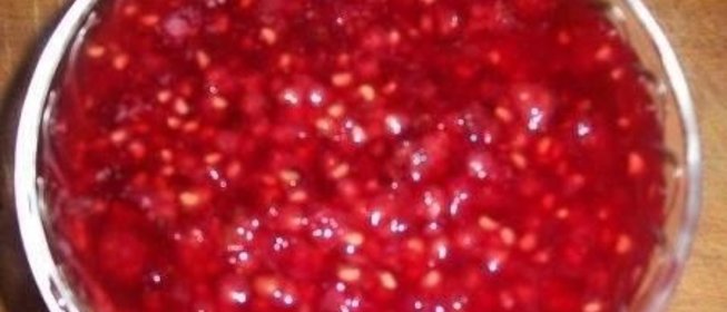 Домашнее варенье из малины