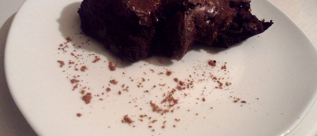 Нутовый пирог с какао