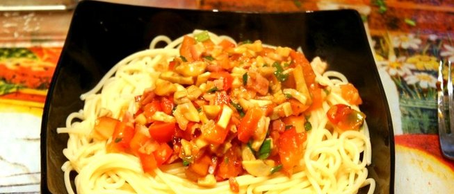 Вкусный соус к макаронам