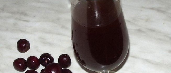 Айс кофе с вишневым соком