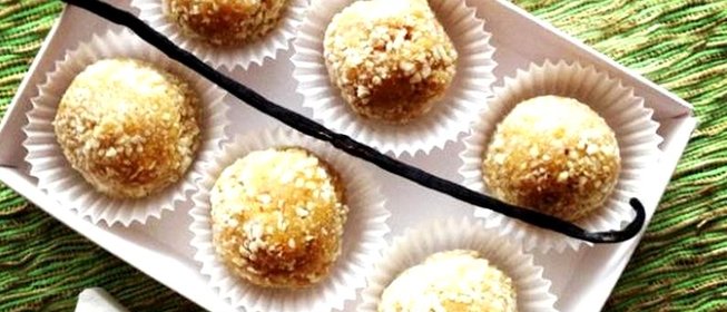 Конфеты ручной работы (Mango cashew sunshine bites)