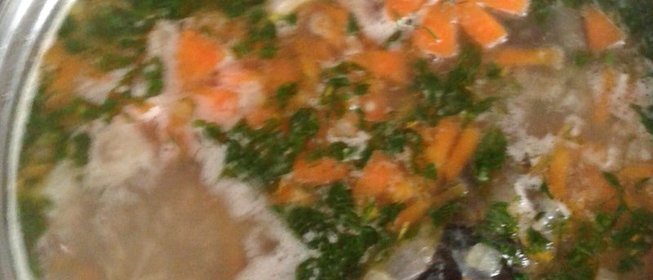 Уха из карпа