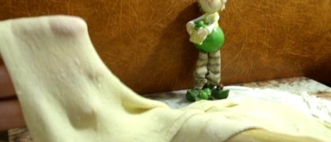 Пельменное тесто на сметане