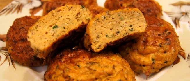 Рыбные котлеты в духовке