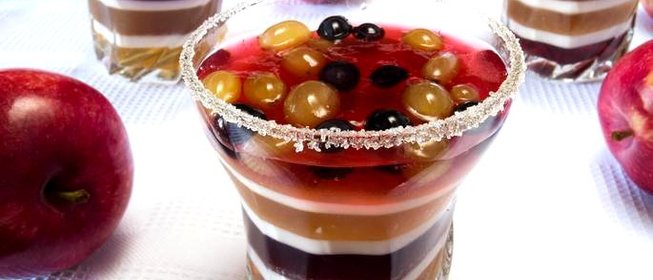 Желе слоями