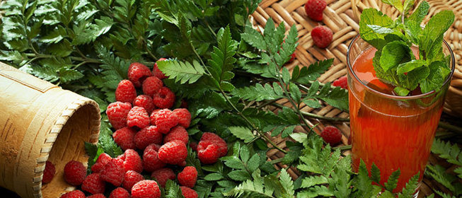 Малиновый морс