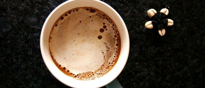 Кофе с воздушной молочной пенкой