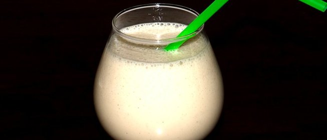 Молочный коктейль в блендере