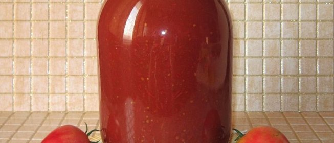 Томатный сок по-домашнему