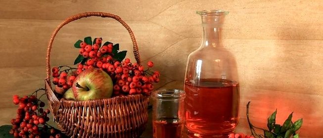 Вино из красной рябины