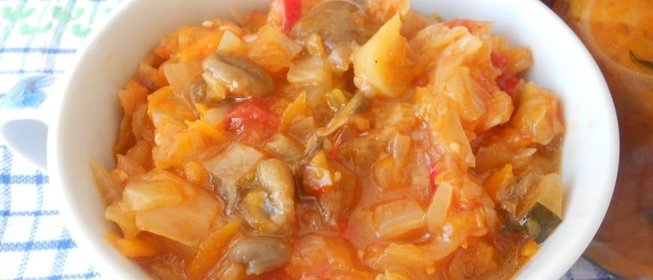 Солянка грибная