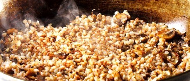 Гречневая каша с ливером